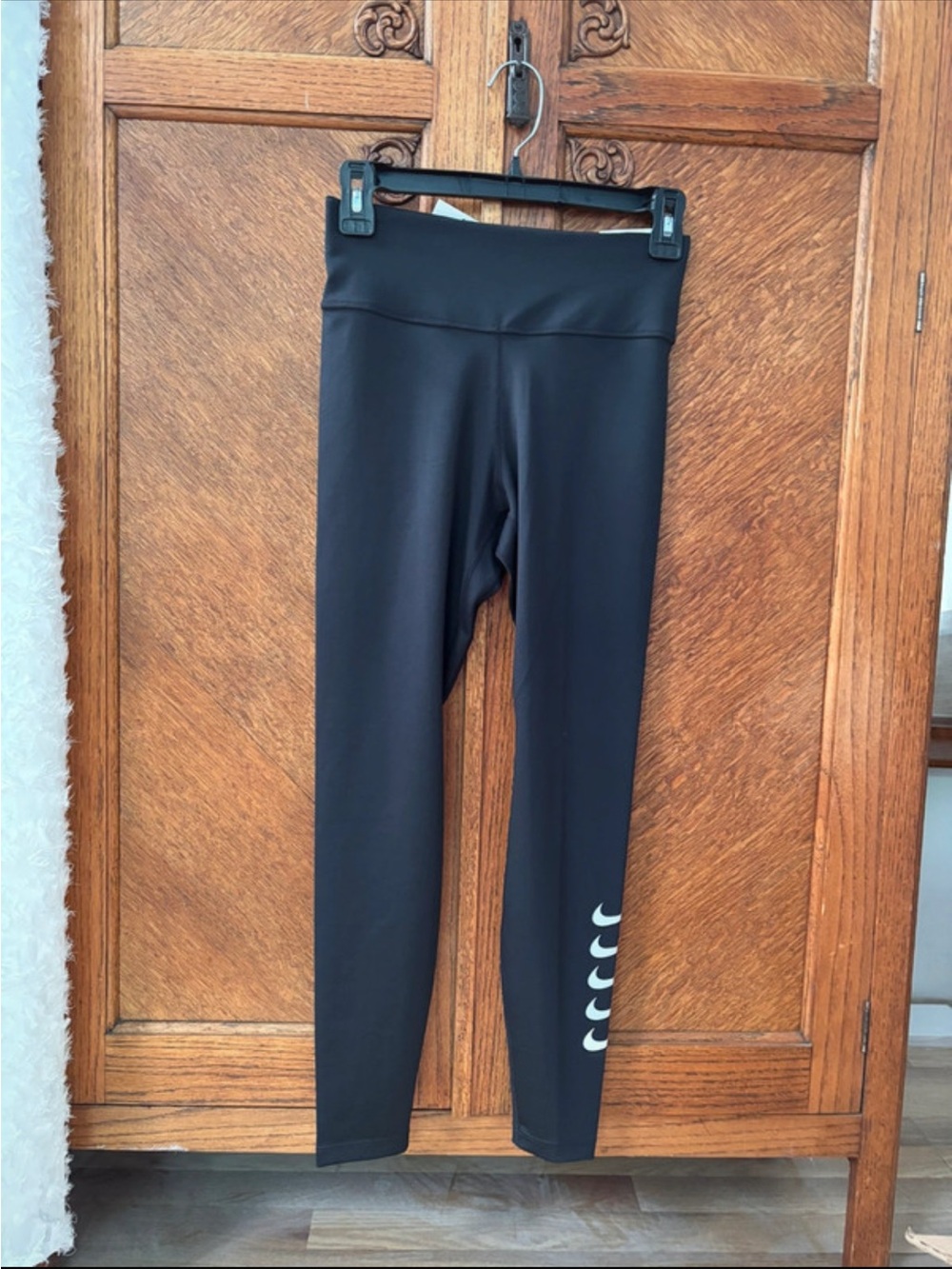 Nike Black Logo Leggings